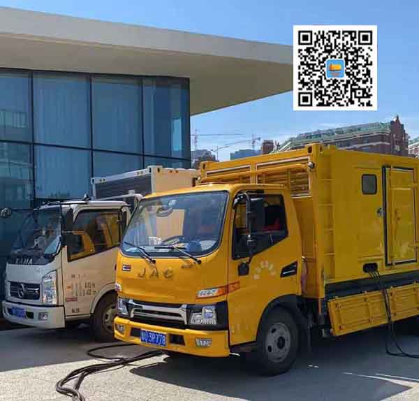虎门港管委会出租发电车